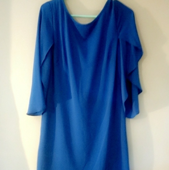 Dillards Dresses Dillards Flowy Royal Blue Size Small Poshmark
